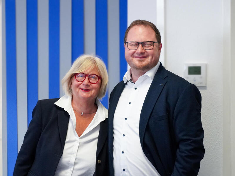 Frau Hillebrand und Herr Volpp